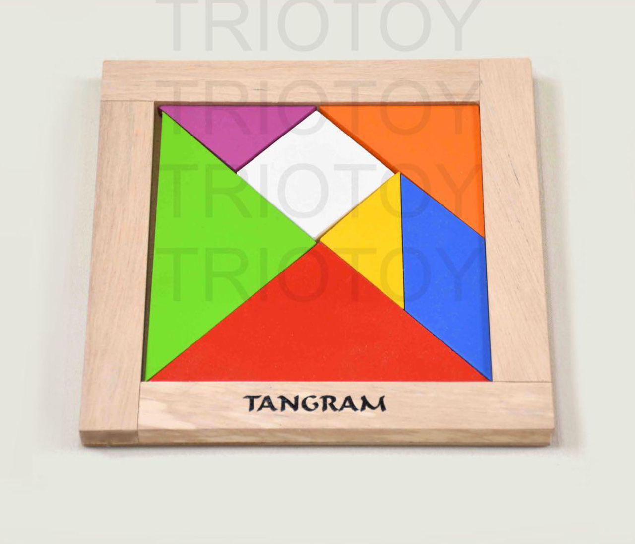 tangram en madera