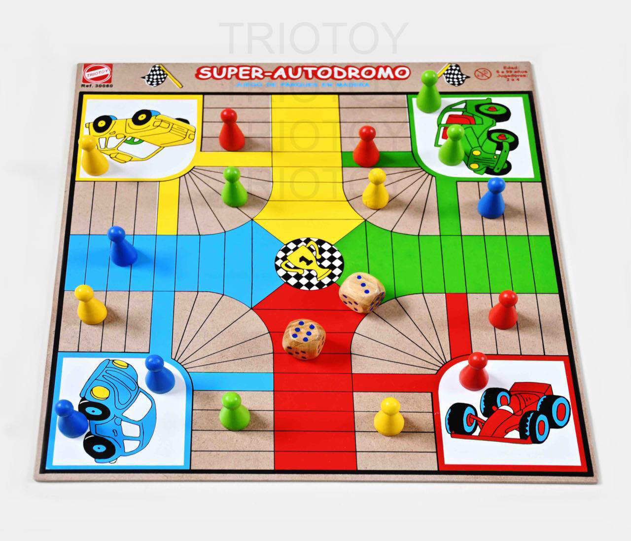 Super autodromo en madera