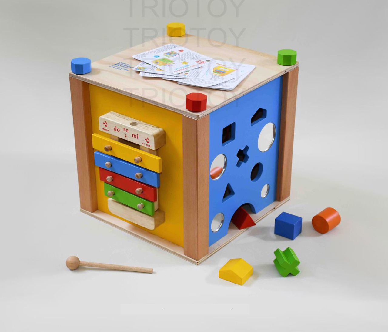 caja musical en madera